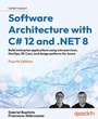 Cover: Software Architecture with C# 12 and .NET 8 - Packt Publishing