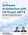 Cover: Software Architecture with C# 12 and .NET 8 - Packt Publishing