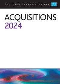 Abbildung von: Acquisitions 2024 - The University of Law Publishing Limited