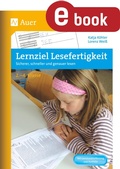 Cover: Lernziel Lesefertigkeit - Auer Verlag