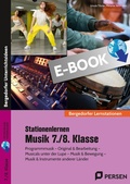 Cover: Stationenlernen Musik 7./8. Klasse - Persen Verlag