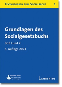 Abbildung von: Grundlagen des Sozialgesetzbuchs. SGB I und X - Lambertus