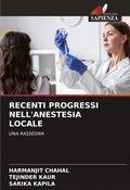 Cover: RECENTI PROGRESSI NELL'ANESTESIA LOCALE - Edizioni Sapienza