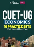 Cover: CUET-UG 2023 : 10 Practice Sets - Economics - (5 Solved Papers & 5 Mock Tests) - G K Publications Private Limited