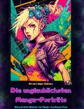 Cover: Die unglaublichsten Manga-Portraets - Das perfekte Malbuch fuer Manga- und Anime-Fans - Blurb Inc