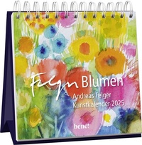 Abbildung von: Monatskalender 2025: Blumen - bene! Kalender