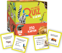 Abbildung von: Kartenbox: Das große Quiz - Tiere - Edition Michael Fischer / EMF Verlag