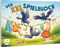 Abbildung von: Der XXL-Spiel- und Spaßblock mit 50 Vorlagen - Rabentastisch! - Edition Michael Fischer / EMF Verlag