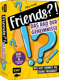 Abbildung von: Friends?! Das Rad der Geheimnisse: Wie gut kennst du deine Freunde? - Edition Michael Fischer / EMF Verlag