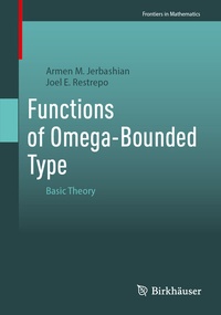 Abbildung von: Functions of Omega-Bounded Type - Birkhäuser