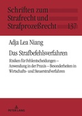 Cover: Das Strafbefehlsverfahren - Peter Lang Verlag