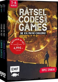 Abbildung von: Rätsel, Codes und Games - Die XXL Mathe-Challenge für die 7. und 8. Klasse - Edition Michael Fischer / EMF Verlag