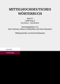 Cover: Mittelhochdeutsches W&ouml;rterbuch. Dritter Band, Lieferung 2 - Hirzel