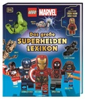 Cover: LEGO&reg; Marvel Das gro&szlig;e Superhelden Lexikon - Dorling Kindersley Verlag
