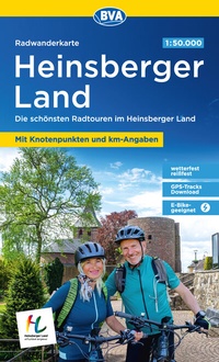 Abbildung von: BVA Radwanderkarte Heinsberger Land 1:50.000, mit Knotenpunkten, reiß- und wetterfest, GPS-Tracks Download, E-Bike geeignet - BVA BikeMedia