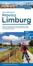 Cover: BVA ADFC Regionalkarte Limburg, mit Knotenpunkten 1:75.000 - BVA Karten und B&uuml;cher