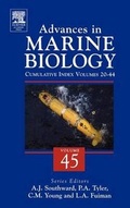 Cover: Advances in Marine Biology: Volume 45 - Academic Press