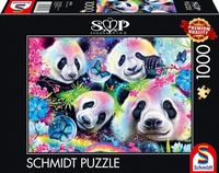 Abbildung von: Neon Blumen-Pandas - Schmidt Spiele GmbH