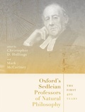 Cover: Oxford's Sedleian Professors of Natural Philosophy - OUP eBook