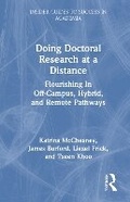 Cover: Doing Doctoral Research at a Distance - Routledge
