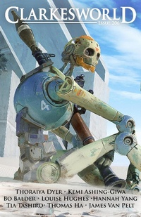 Enlarge image Cover: Clarkesworld Magazine Issue 206 - Wyrm Publishing