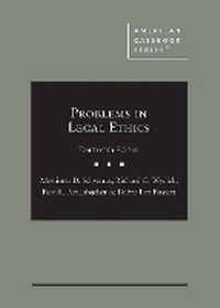 Enlarge image Cover: Problems in Legal Ethics - West Academic Press