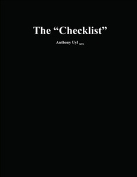 Abbildung von: The "Checklist" - Devoted Publishing
