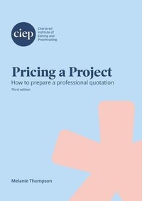 Abbildung von: Pricing a Project - Chartered Institute of Editing and Proofreading