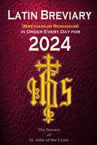Abbildung von: Latin Breviary (Breviarium Romanum) Every Day, in Order for 2024 - Christian Books Today Ltd