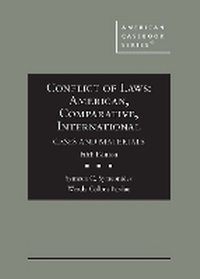 Enlarge image Cover: Conflict of Laws - West Academic Press