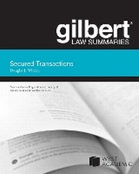 Abbildung von: Gilbert Law Summaries on Secured Transactions - West Academic Press