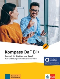 Abbildung von: Kompass DaF B1+ - Hybride Ausgabe allango - Klett