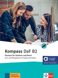Abbildung von: Kompass DaF B2 - Hybride Ausgabe allango - Klett