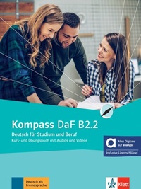 Abbildung von: Kompass DaF B2.2 - Hybride Ausgabe allango - Klett