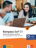 Cover: Kompass DaF C1 - Hybride Ausgabe allango - Klett
