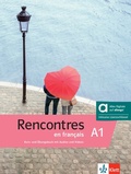 Cover: Rencontres en fran&ccedil;ais A1 - Hybride Ausgabe allango - Klett