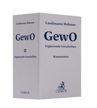 Abbildung von: Gewerbeordnung Leinen-Hauptordner II 100 mm - C.H.BECK