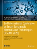 Cover: 2nd International Conference on Smart Sustainable Materials and Technologies (ICSSMT 2023) - Springer