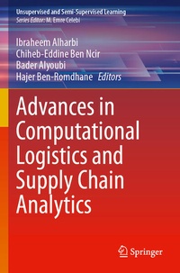 Enlarge image Cover: Advances in Computational Logistics and Supply Chain Analytics - Springer