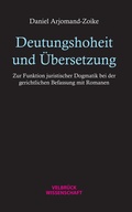 Cover: Deutungshoheit und &Uuml;bersetzung - Velbr&uuml;ck