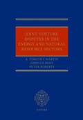 Cover: Joint Venture Disputes in the Energy and Natural Resource Sectors - OUP eBook