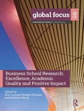 Cover: Business School Research - Routledge