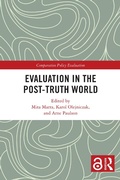 Cover: Evaluation in the Post-Truth World - Routledge