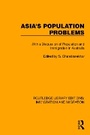 Cover: Asia's Population Problems - Routledge