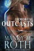 Cover: Wrecked Intel (Immortal Outcasts, #4) - Raven Happy Hour LLC