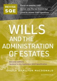 Abbildung von: Revise SQE Wills and the Administration of Estates - Fink Publishing Ltd