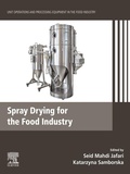 Cover: Spray Drying for the Food Industry - Woodhead Publishing