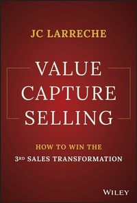 Enlarge image Cover: Value Capture Selling - Wiley-ISTE