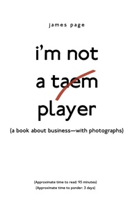 Enlarge image Cover: I'M Not a Taem Player - Archway Publishing