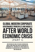 Cover: Global Modern Corporate Governance Principles and Models After World Economic Crisis (Part I) - Partridge Publishing Singapore